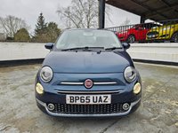 USED 2016 65 FIAT 500 1.2 Lounge Hatchback 3dr Petrol Manual Euro 6 (s/s) (69 bhp) satellite navagation