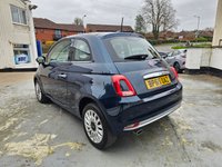 USED 2016 65 FIAT 500 1.2 Lounge Hatchback 3dr Petrol Manual Euro 6 (s/s) (69 bhp) satellite navagation