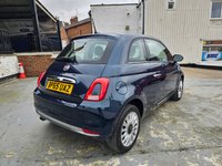 USED 2016 65 FIAT 500 1.2 Lounge Hatchback 3dr Petrol Manual Euro 6 (s/s) (69 bhp) satellite navagation