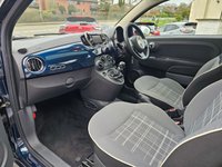 USED 2016 65 FIAT 500 1.2 Lounge Hatchback 3dr Petrol Manual Euro 6 (s/s) (69 bhp) satellite navagation