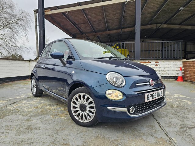 2016 65 Fiat 500 1.2 Lounge Hatchback 3dr Petrol Manual Euro 6 (s/s) (69 bhp)