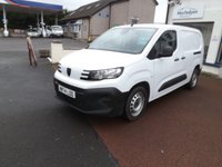 USED 2024 74 PEUGEOT PARTNER 1.5 BlueHDi 950 Professional Long Panel Van 6dr Diesel Manual LWB Euro 6 (s/s) (100 ps) 