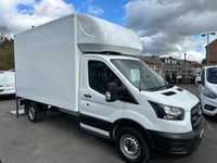 USED 2022 22 FORD TRANSIT 2.0 350 EcoBlue Leader LUTON WITH TAIL LIFT 2dr Diesel Manual RWD L3 Euro 6 (130 ps) 1 OWNER FROM NEW !!!! 1 OWNER FRESH MOT + SERVICE !!!