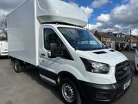 USED 2022 22 FORD TRANSIT 2.0 350 EcoBlue Leader LUTON WITH TAIL LIFT 2dr Diesel Manual RWD L3 Euro 6 (130 ps) 1 OWNER FROM NEW !!!! 1 OWNER FRESH MOT + SERVICE !!!