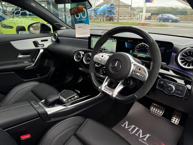 2022 MERCEDES-BENZ A-CLASS 2022 2.0 A45 AMG S Plus Hatchback 5dr Petrol 8G-DCT 4MATIC+ Euro 6 (s/s) (421 ps) * HUGE SPEC LIST * PANORAMIC SUNROOF * AMG AREO KIT * HEATED SPORT LEATHER SEATS * REAR CAMERA * 19" ALLOY WHEELS * APPLE CARPLAY * VIRTUAL COCKPIT * LED LIGHTS * AMG PERFORMANCE STEERING WHEEL * BURMESTER SOUND * CRUISE CONTROL * POLAR WHITE * 2-ZONE CLIMATE CONTROL * 10.25" DISPLAY * POWER FOLD MIRRORS * KEYLESS START * SAT NAV * DAB * STUNNING THROUGHOUT * - Photo 4