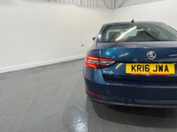 USED 2016 16 SKODA SUPERB 2.0 TDI SE L Executive Hatchback 5dr Diesel DSG Auto 6Spd Euro 6 (s/s) (190 ps) 2 keys, FSH, leather, NAV, cruise