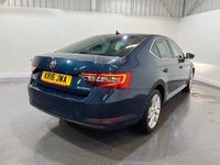 USED 2016 16 SKODA SUPERB 2.0 TDI SE L Executive Hatchback 5dr Diesel DSG Auto 6Spd Euro 6 (s/s) (190 ps) 2 keys, FSH, leather, NAV, cruise