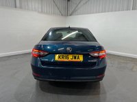 USED 2016 16 SKODA SUPERB 2.0 TDI SE L Executive Hatchback 5dr Diesel DSG Auto 6Spd Euro 6 (s/s) (190 ps) 2 keys, FSH, leather, NAV, cruise