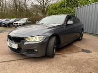 USED 2013 13 BMW 3 SERIES 2.0 320d M Sport Saloon 4dr Diesel Manual Euro 5 (s/s) (184 ps) HEATED CORAL RED LEATHER