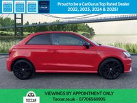 USED 2015 65 AUDI A1 1.4 TFSI S line Hatchback 3dr Petrol Manual Euro 6 (s/s) (125 ps) &pound;35 ROAD TAX