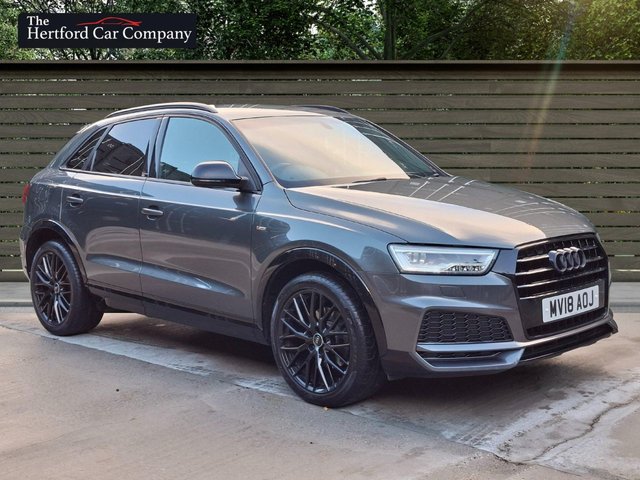 2018 66 Audi Q3 1.4 TFSI CoD Black Edition SUV 5dr Petrol S Tronic Euro 6 (s/s) (150 ps)
