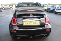 USED 2022 22 ABARTH 595C 1.4 T-Jet Turismo Cabrio 2dr Petrol Manual Euro 6 (165 bhp) Carbon Dash--Hi Fi By Beats---Bi Xenon Headlamps--Natural Leather