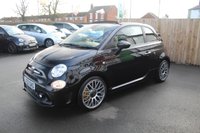 USED 2022 22 ABARTH 595C 1.4 T-Jet Turismo Cabrio 2dr Petrol Manual Euro 6 (165 bhp) Carbon Dash--Hi Fi By Beats---Bi Xenon Headlamps--Natural Leather