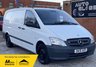 USED 2015 15 MERCEDES-BENZ VITO 2.1 113 CDi BlueEFFICIENCY Panel Van 5dr Diesel Manual L3 (182 g/km, 136 bhp) WARRANTYCRUISEINVERTERRACKS