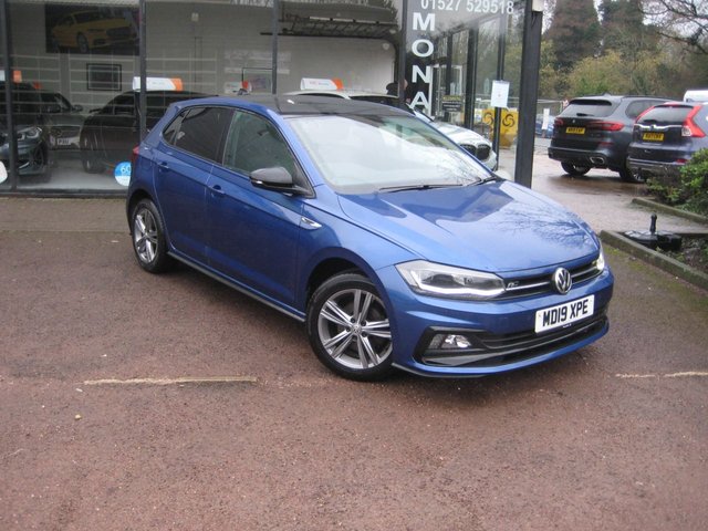 2019 VOLKSWAGEN POLO 1.0 TSI GPF R-Line Hatchback 5dr Petrol Manual Euro 6 (s/s) (115 ps)