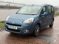 USED 2013 13 PEUGEOT PARTNER TEPEE 1.6 HDi Tepee S MPV 5dr Diesel Manual (135 g/km, 92 bhp) **LOW MILAGE**AIRCON**5-SPEED MANUAL**ELECTRIC MIRROR**