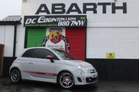 USED 2014 64 ABARTH 500 1.4 T-Jet Hatchback 3dr Petrol Manual Euro 5 (135 bhp) Interscope HiFi System--Red Calipers---Compovolo Grey