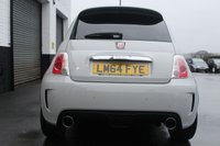USED 2014 64 ABARTH 500 1.4 T-Jet Hatchback 3dr Petrol Manual Euro 5 (135 bhp) Interscope HiFi System--Red Calipers---Compovolo Grey
