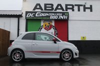 USED 2014 64 ABARTH 500 1.4 T-Jet Hatchback 3dr Petrol Manual Euro 5 (135 bhp) Interscope HiFi System--Red Calipers---Compovolo Grey