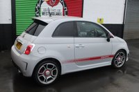 USED 2014 64 ABARTH 500 1.4 T-Jet Hatchback 3dr Petrol Manual Euro 5 (135 bhp) Interscope HiFi System--Red Calipers---Compovolo Grey