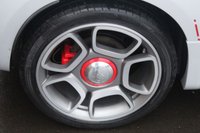 USED 2014 64 ABARTH 500 1.4 T-Jet Hatchback 3dr Petrol Manual Euro 5 (135 bhp) Interscope HiFi System--Red Calipers---Compovolo Grey