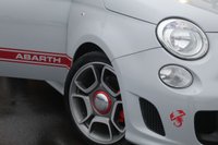 USED 2014 64 ABARTH 500 1.4 T-Jet Hatchback 3dr Petrol Manual Euro 5 (135 bhp) Interscope HiFi System--Red Calipers---Compovolo Grey