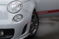 USED 2014 64 ABARTH 500 1.4 T-Jet Hatchback 3dr Petrol Manual Euro 5 (135 bhp) Interscope HiFi System--Red Calipers---Compovolo Grey