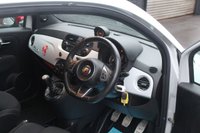 USED 2014 64 ABARTH 500 1.4 T-Jet Hatchback 3dr Petrol Manual Euro 5 (135 bhp) Interscope HiFi System--Red Calipers---Compovolo Grey