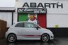 USED 2014 64 ABARTH 500 1.4 T-Jet Hatchback 3dr Petrol Manual Euro 5 (135 bhp) Interscope HiFi System--Red Calipers---Compovolo Grey