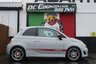 USED 2014 64 ABARTH 500 1.4 T-Jet Hatchback 3dr Petrol Manual Euro 5 (135 bhp) Interscope HiFi System--Red Calipers---Compovolo Grey
