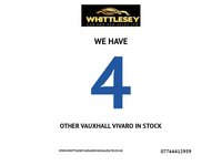 USED 2018 68 VAUXHALL VIVARO 1.6 CDTi 2900 BiTurbo ecoTEC Limited Edition Nav Panel Van 5dr Diesel Manual L2 H1 Euro 6 (s/s) (125 ps) Very Clean Example nice specification