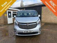 USED 2018 68 VAUXHALL VIVARO 1.6 CDTi 2900 BiTurbo ecoTEC Limited Edition Nav Panel Van 5dr Diesel Manual L2 H1 Euro 6 (s/s) (125 ps) Very Clean Example nice specification