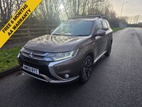 USED 2015 65 MITSUBISHI OUTLANDER 2.0h 12kWh GX4hs SUV 5dr Petrol Plug-in Hybrid CVT 4WD Euro 6 (s/s) (200 ps) Rear View Camera Pack