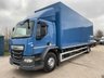 USED 2022 71 DAF LF LF 260 - 18 TONNE BOX WITH COLUMN TAIL LIFT, 28FT BODY, 1.5 TONNE LIFT 