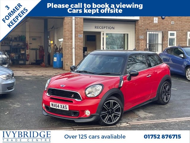 2014 MINI COOPER 1.6 Cooper S SUV 3dr Petrol Manual Euro 5 (s/s) (184 ps)