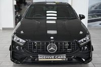 USED 2024 74 MERCEDES-BENZ A-CLASS 2.0 A35h MHEV AMG Touring Edition Hatchback 5dr Petrol Hybrid 7G-DCT 4MATIC Euro 6 (s/s) (320 ps) SAT NAV R-CAM LEATHERS H-SEATS