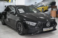 USED 2024 74 MERCEDES-BENZ A-CLASS 2.0 A35h MHEV AMG Touring Edition Hatchback 5dr Petrol Hybrid 7G-DCT 4MATIC Euro 6 (s/s) (320 ps) SAT NAV R-CAM LEATHERS H-SEATS