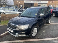 USED 2014 14 SKODA YETI 2.0 TDI Elegance Outdoor 5dr Diesel Manual Euro 5 (110 ps) JUST 2 OWNER+MOT UNTIL MARCH 2027