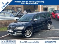 USED 2014 14 SKODA YETI 2.0 TDI Elegance Outdoor 5dr Diesel Manual Euro 5 (110 ps) JUST 2 OWNER+MOT UNTIL MARCH 2027