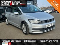 USED 2018 68 VOLKSWAGEN TOURAN 1.6 TDI SE Family MPV 5dr Diesel Manual Euro 6 (s/s) (115 ps) FULL SERVICE HISTORY WITH TIMING BELT CHANGE @69K 2 KEYS BOOK PACK SERVICED IF REQUIRED AND A MINIMUM OF 9 MONTHS MOT WITHIN THE SALE
