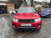 USED 2016 66 LAND ROVER RANGE ROVER SPORT 3.0 SD V6 HSE SUV 5dr Diesel Auto 4WD Euro 6 (s/s) (306 ps) 2 OWNER+MOT JAN 2027+OVER &pound;11K FACTORY EXTRA'S