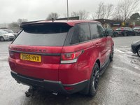 USED 2016 66 LAND ROVER RANGE ROVER SPORT 3.0 SD V6 HSE SUV 5dr Diesel Auto 4WD Euro 6 (s/s) (306 ps) 2 OWNER+MOT JAN 2027+OVER &pound;11K FACTORY EXTRA'S