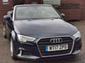 USED 2017 17 AUDI A3 CABRIOLET 1.5 TFSI CoD Sport Convertible 2dr Petrol Manual Euro 6 (s/s) (150 ps) FULL LEATHER & JUST 2 OWNERS!