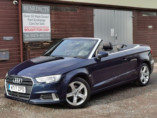 2017 17 Audi A3 Cabriolet 1.5 TFSI CoD Sport Convertible 2dr Petrol Manual Euro 6 (s/s) (150 ps)