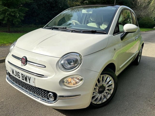 2016 FIAT 500 2016 1.2 Lounge Hatchback 3dr Petrol Manual Euro 6 (s/s) (69 bhp) - Photo 2