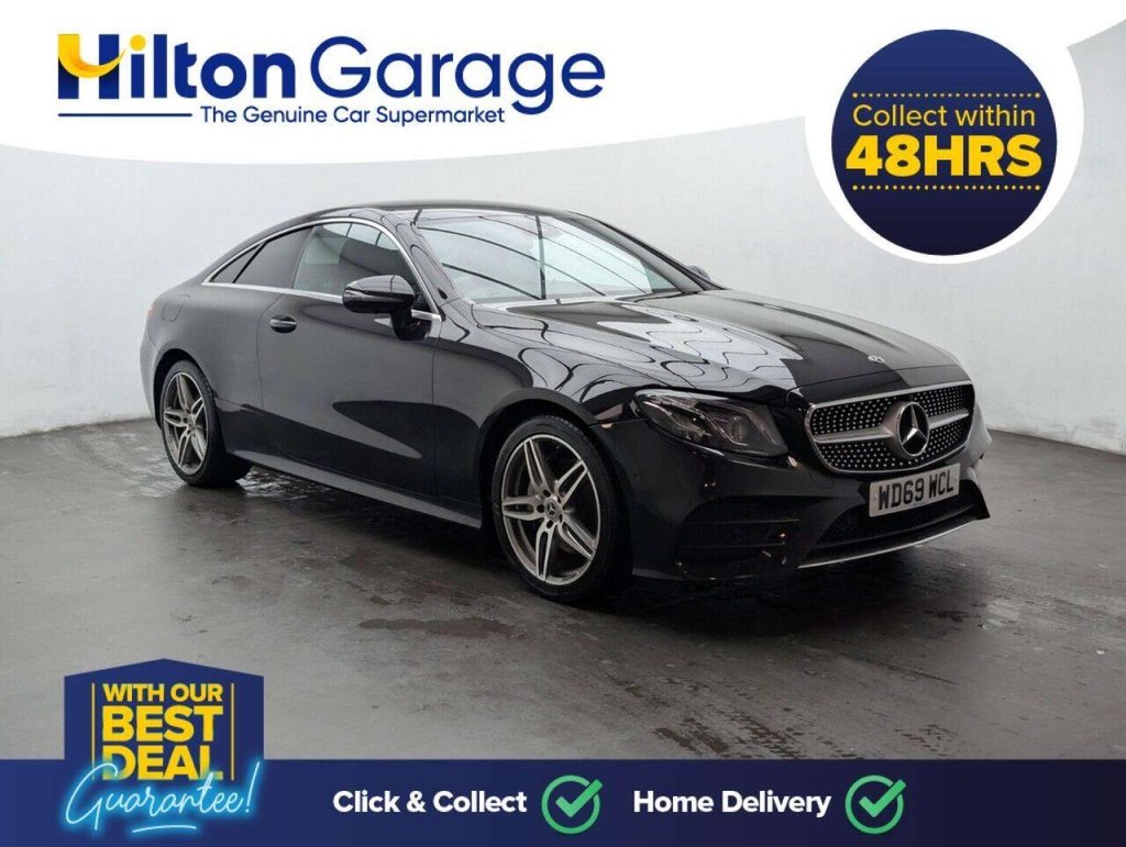 Used 2020 69 MERCEDES-BENZ E-CLASS 2.0 E220d AMG Line (Premium) Coupe 2dr Diesel G-Tronic+ Euro 6 (s/s) (194 ps) CLICK & COLLECT/HOME DELIVERY