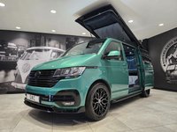 USED 2021 21 VOLKSWAGEN T6.1 Campervan 2.0 TDI T28 HIGHLINE EXECUTIVE 150 BHP DSG SWB BESPOKE LEATHER SLIDING RIB BED