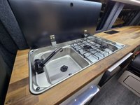 USED 2021 21 VOLKSWAGEN T6.1 Campervan 2.0 TDI T28 HIGHLINE EXECUTIVE 150 BHP DSG SWB BESPOKE LEATHER SLIDING RIB BED