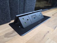 USED 2021 21 VOLKSWAGEN T6.1 Campervan 2.0 TDI T28 HIGHLINE EXECUTIVE 150 BHP DSG SWB BESPOKE LEATHER SLIDING RIB BED