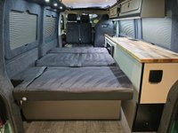 USED 2021 21 VOLKSWAGEN T6.1 Campervan 2.0 TDI T28 HIGHLINE EXECUTIVE 150 BHP DSG SWB BESPOKE LEATHER SLIDING RIB BED